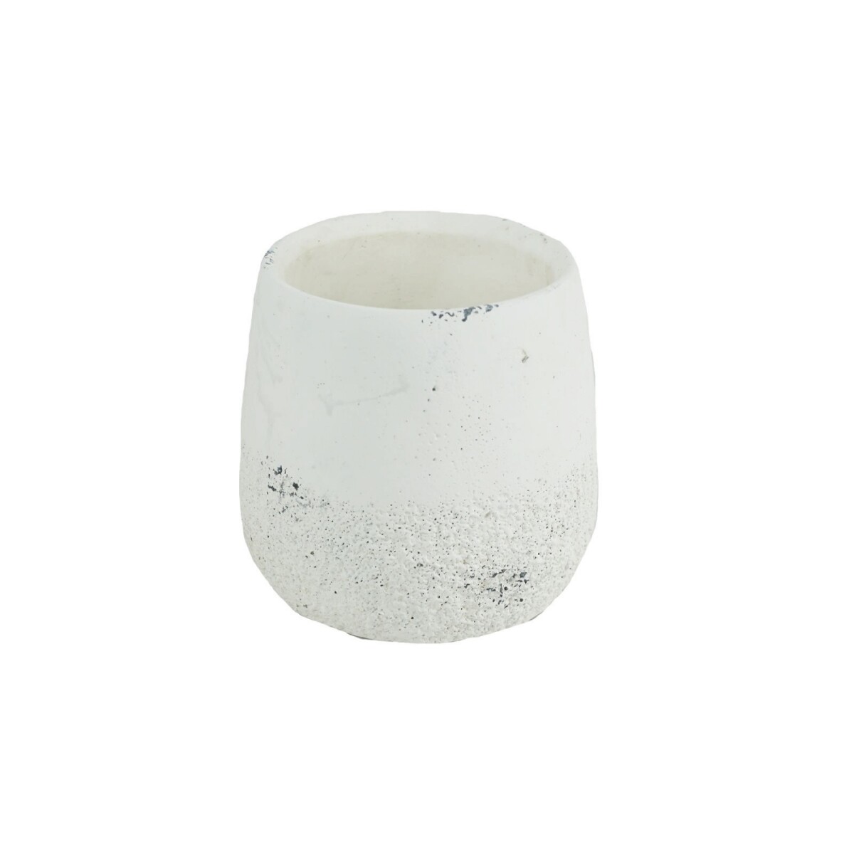 MACETA MEZCLA 13x13x13CM BLANCO 