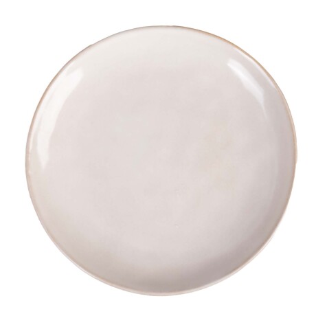 PLATO 20CM CERAMICA NATURAL-BEIGE DIANA