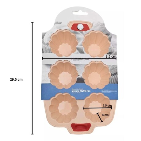 Set Cocina 10Pzas Juego Batería Brinox + Accesorios Silicona Salmón