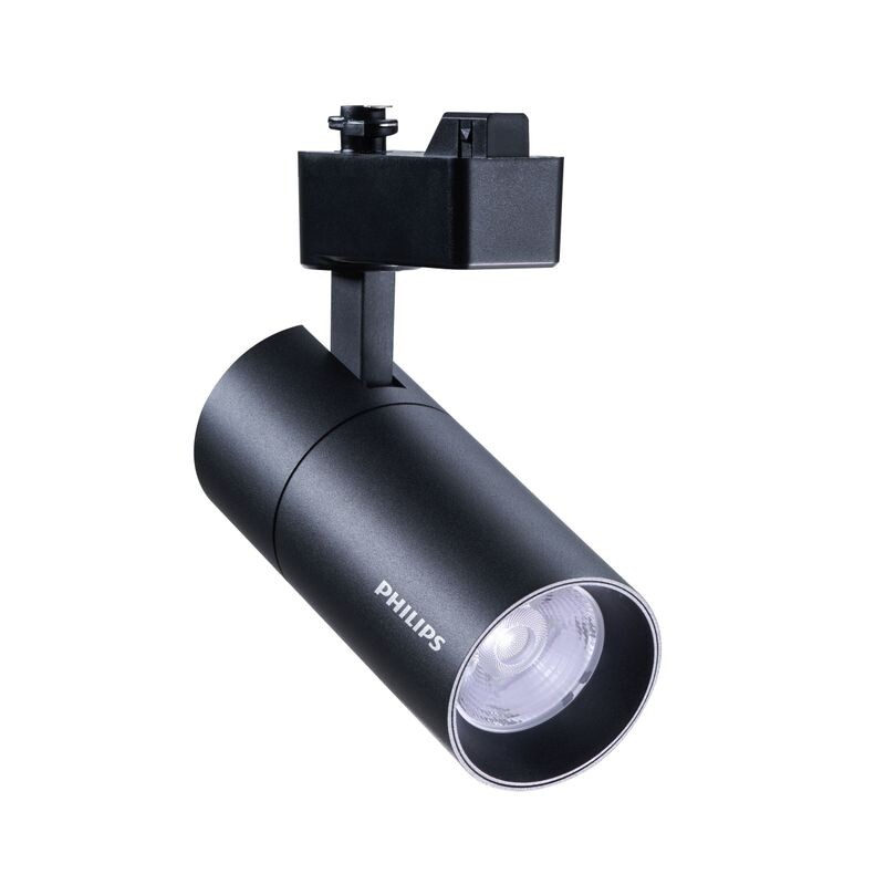 CABEZAL LED 33W PARA RIEL PHILIPS 3000K ST033T G2 NEGRO CABEZAL LED 33W PARA RIEL PHILIPS 3000K ST033T G2 NEGRO
