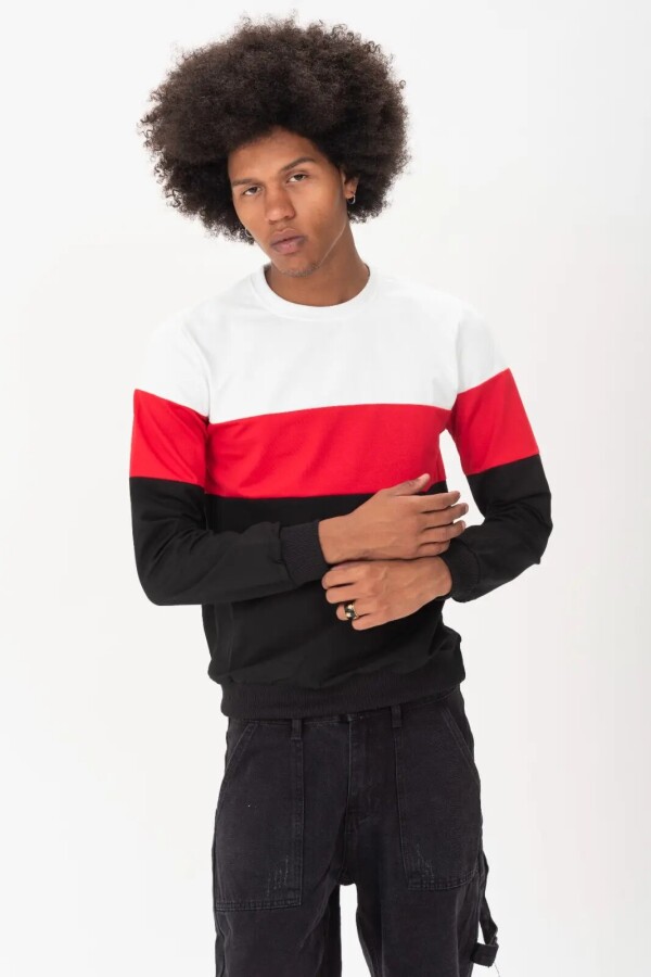 Buzo Block Rojo