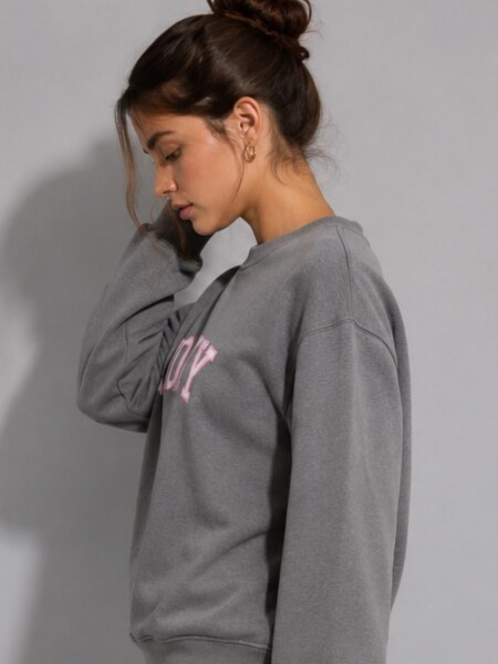 BUZO ROXY 61012 PLOMO