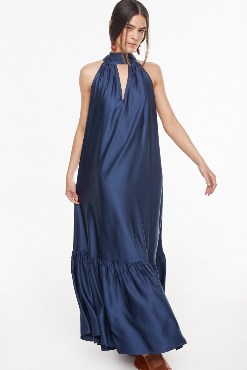 Vestido Halo Azul