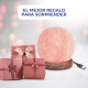 Lámpara Piedra De Sal Esfera Usb, Ideal Mesa Luz Multicolor