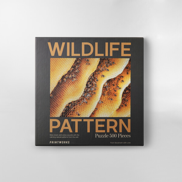 PUZZLE WILDLIFE MARRÓN - UNICO