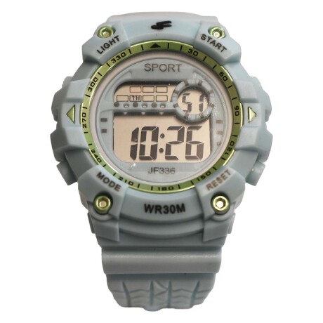 Reloj Deportivo Unisex de Pulsera Waterproof Pantalla Luz Turquesa