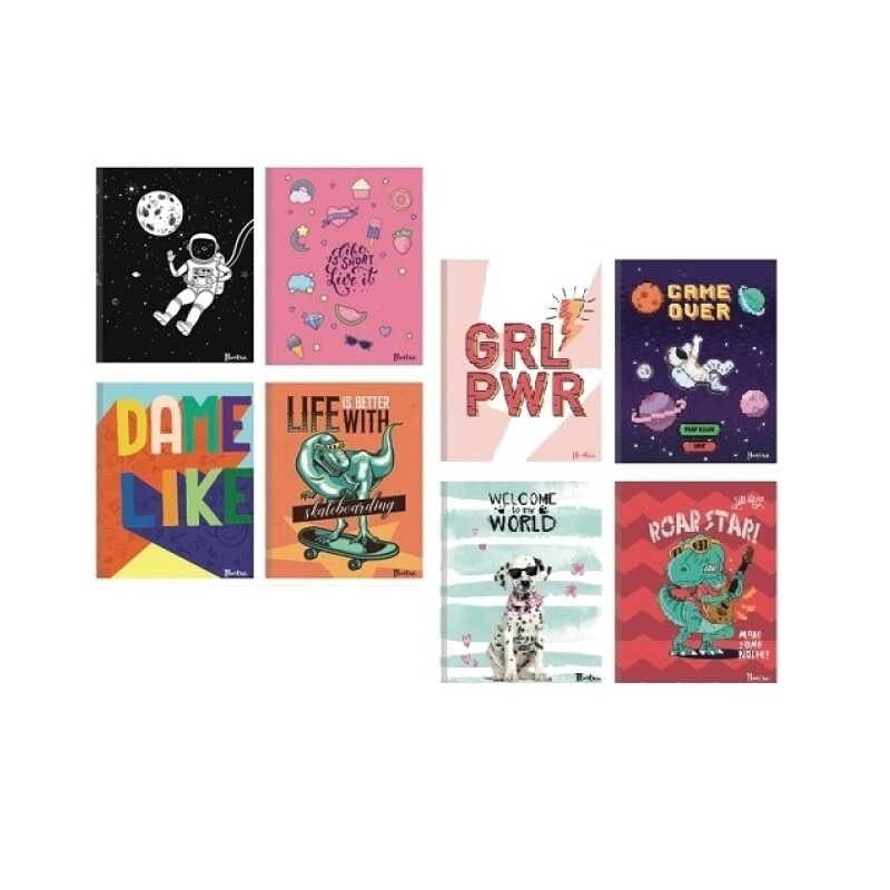 Cuaderno Ilustra 48 Hojas Doble Raya Tapa Flexible Escolar CUADERNO 48H ILUSTRA DOBLE RAYA TAPA FLEXIBLE