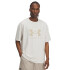 UA M HW OS Branded SS-MRN WHT-110