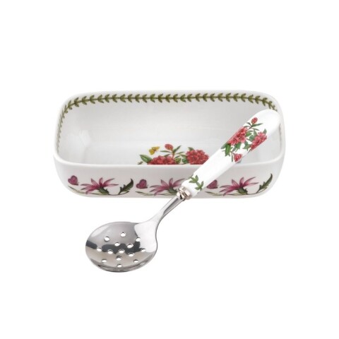 PORTMEIRION BOT GARDEN FUENTE C/ CUCHARA 20 x 11 cm PORTMEIRION BOT GARDEN FUENTE C/ CUCHARA 20 x 11 cm