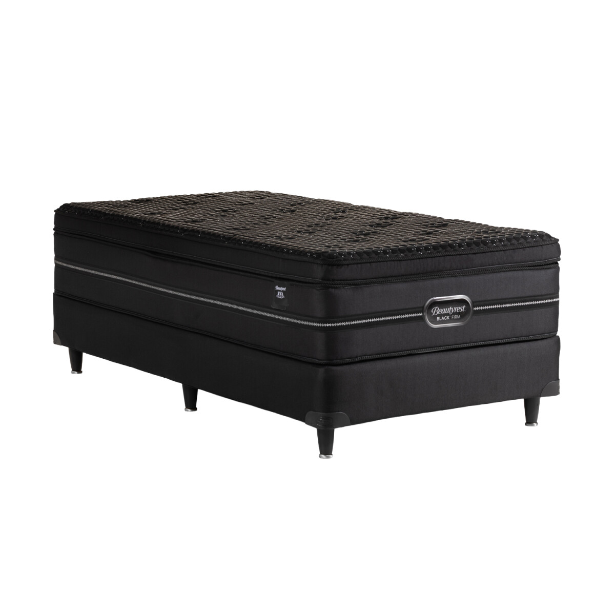 Sommier Simmons Beautyrest Black Firm - 1.00 x 2.00 - 1 Plaza Especial 