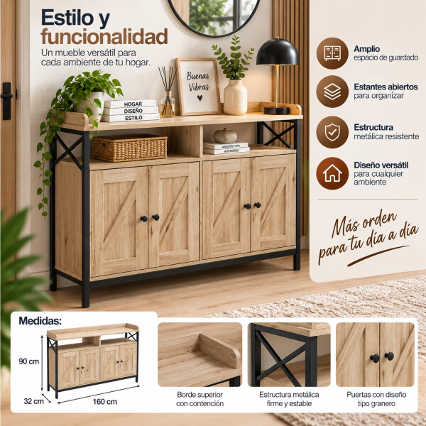 Aparador Estante Organizador Lanbo Fg2286 APARADOR LANBO FG2286