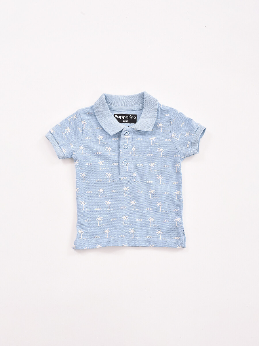 REMERA PAUL - CELESTE 