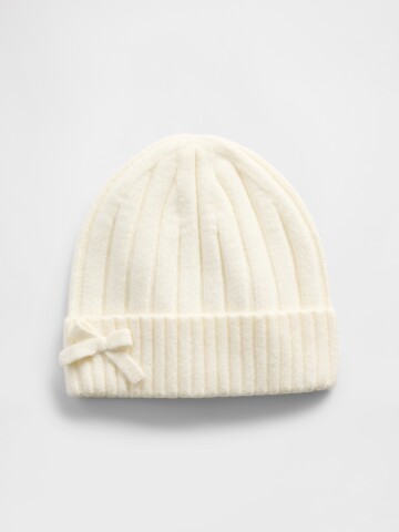 G BOW CSHSFT HAT IVORY FROST