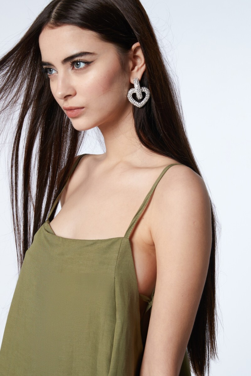 VESTIDO Verde Militar