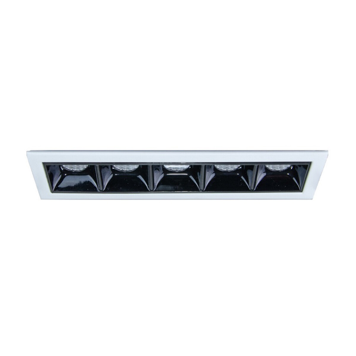 Downlight LONDON 5 mód. negro 40° 5x2,5W 3000K - MN0045 