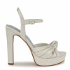 Sandals Winne7 White 01 Suede
