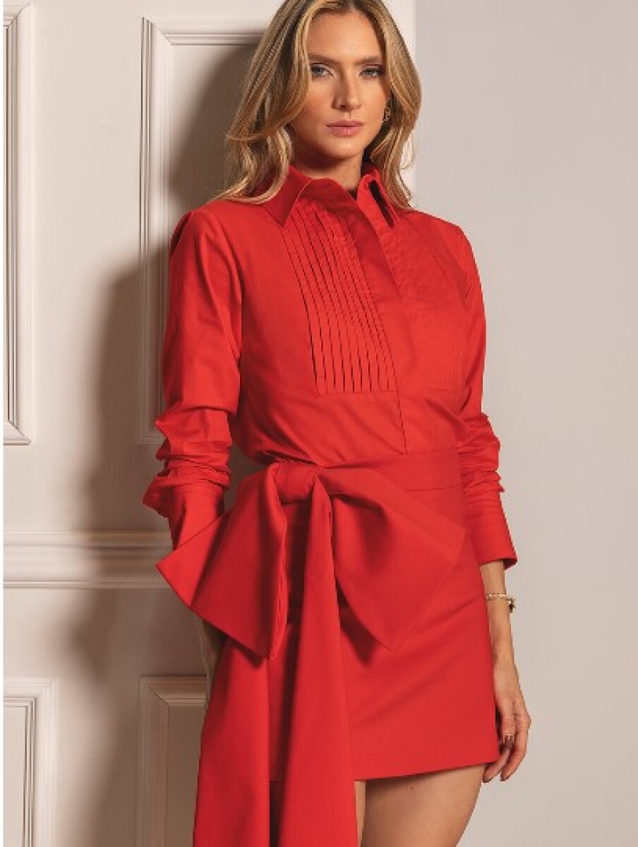 Falda Tamarana - Rojo 