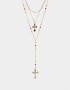 Collares Largos Religioso Collar Largo Religioso - Dorado