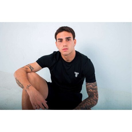 Remera Tiffosi Sport de Hombre Negro