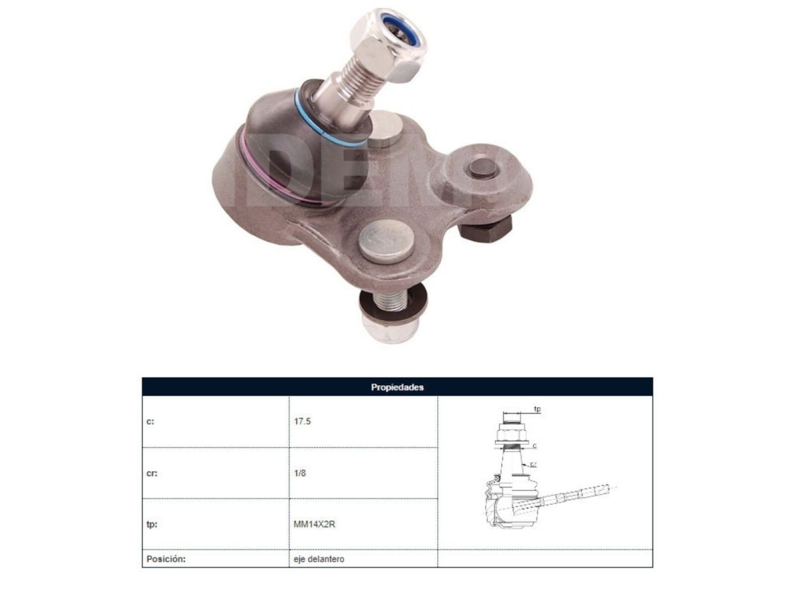 Rotula Honda Crv 07-15 Der/Izq 