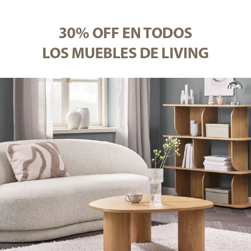 Ver Muebles de Living 30% OFF