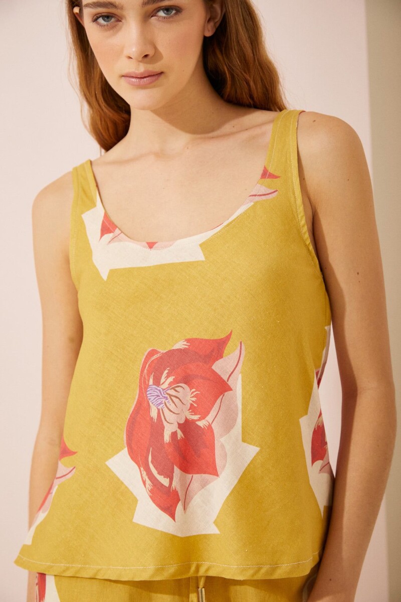 MUSCULOSA KAIA - AMARILLO 