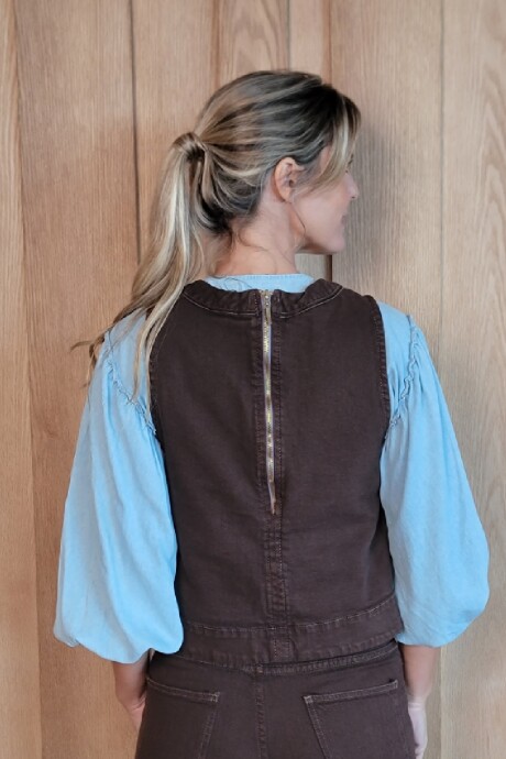 Chaleco Cadaqués Chocolate