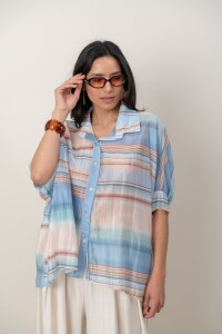 CAMISA DUNIA Celeste