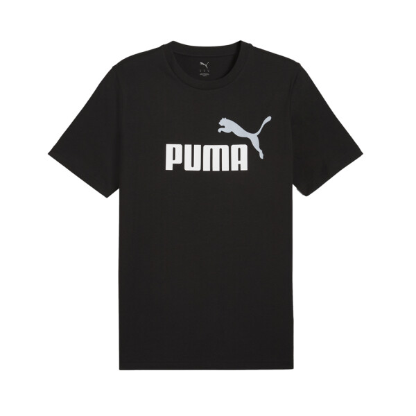 ESS 2 COLOR LOGO TEE - PUMA NEGRO