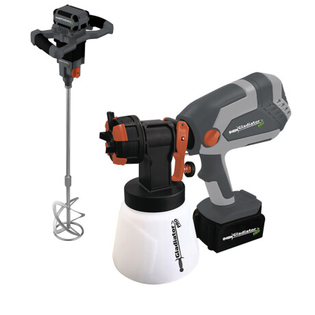 MEZCLADOR DE PINTURA 18V (1BAT Y 1CARG)+EQUIPO PINTAR RECARG MEZCLADOR DE PINTURA 18V (1BAT Y 1CARG)+EQUIPO PINTAR RECARG