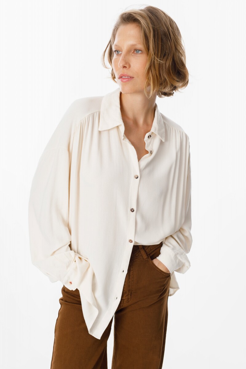 Camisa Botanica - Off White 