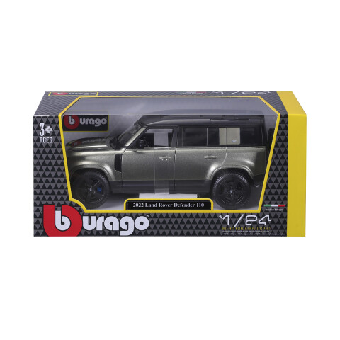 Auto de Colección Bburago Escala 1:24 LAND ROVER VERDE
