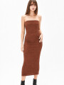 Vestido Runpia Marron Medio