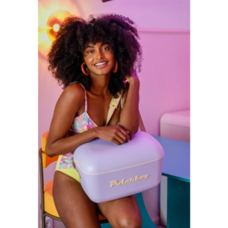 Conservadora Polarbox Classic Retro Vintage 12L Lila