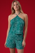 BLUSA FIORELLA. Estampa Verde.