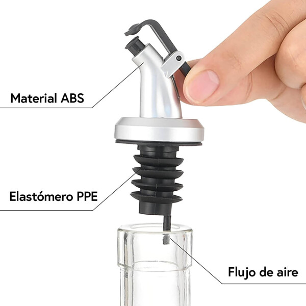 Dispensador de Aceite 300 ml IMBACK IBK-HMJ060-ACE | Botella de Vidrio con Boquilla Antigoteo y Medidor Preciso Dispensador de Aceite 300 ml IMBACK IBK-HMJ060-ACE | Botella de Vidrio con Boquilla Antigoteo y Medidor Preciso