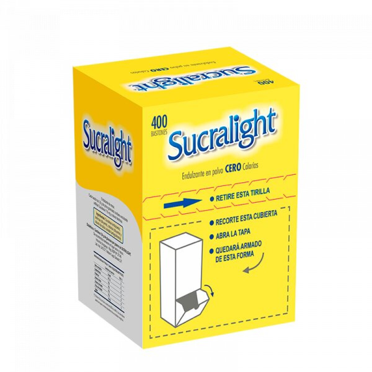 Sucralight 400 Bastones – Edulcorante en bastones