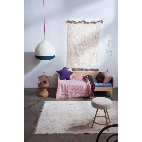 Alfombra lavable - RugCycled ABC XS
