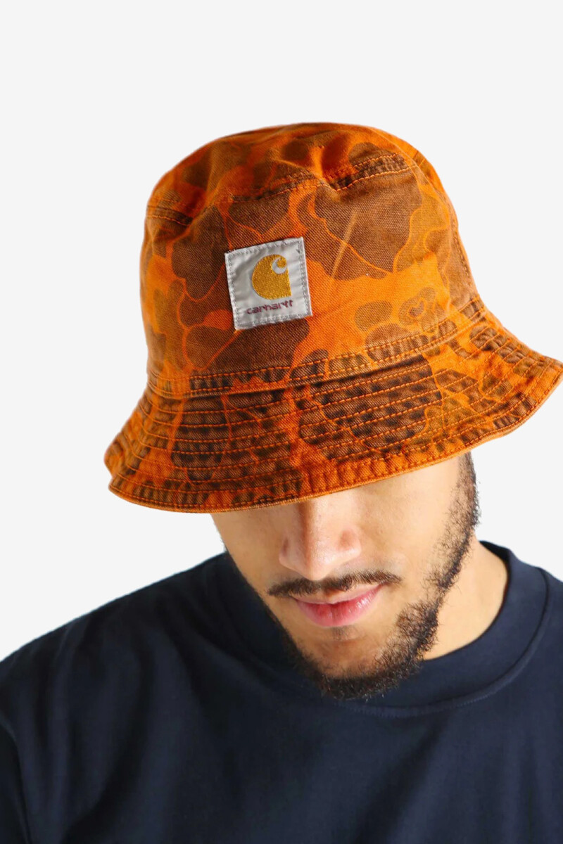 DUCK BUCKET HAT Naranja