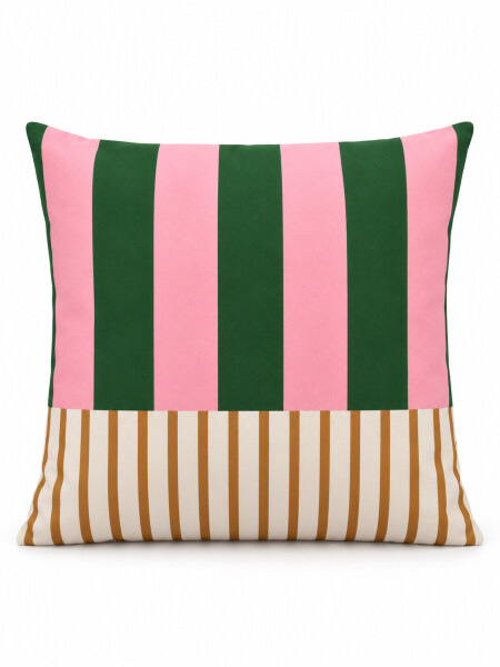 ALMOHADON RAYADO MULTICOLOR