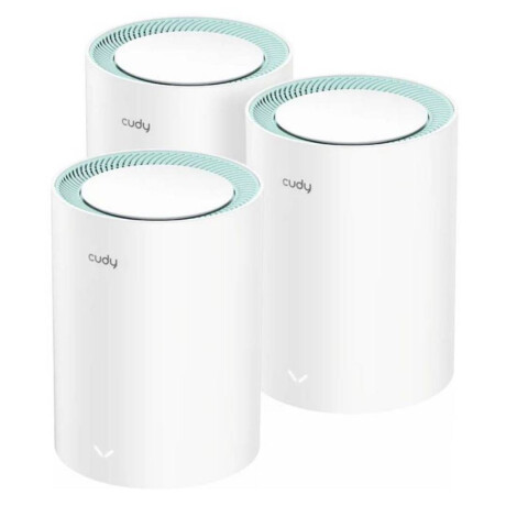 Sistema de Wifi Mesh Cudy AC1200 Puertos Gigabit Pack de 3