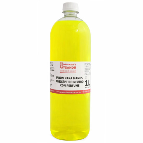 Jabón para manos antiséptico neutro con perfume 1L Jabón para manos antiséptico neutro con perfume 1L