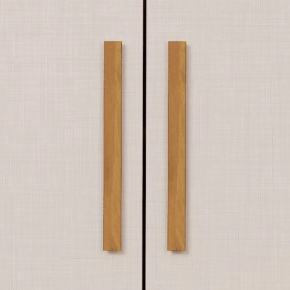 ZAPATERA 2 PUERTAS ORGANIZADOR CON ESTANTES INTERNOS COLOR MADERA