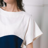Remeron Bi color [V1] Crema & Azul