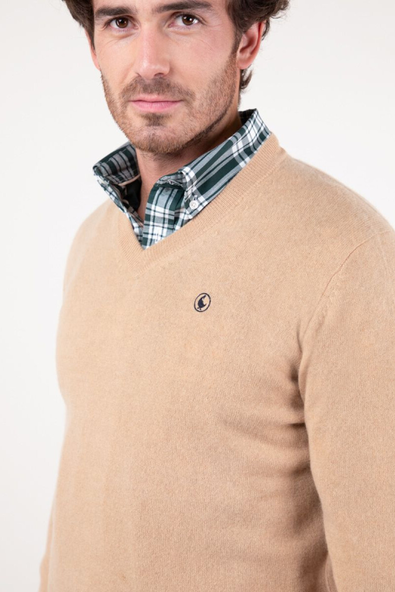 Jersey Cashemere El Ganso Camel