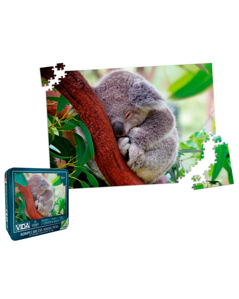 Puzzle en lata Ronda Vida Koala 1000 piezas 