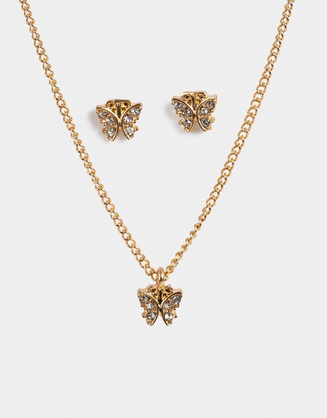 Bijouterie Set Mariposas Bijouterie Set Mariposa - Dorado