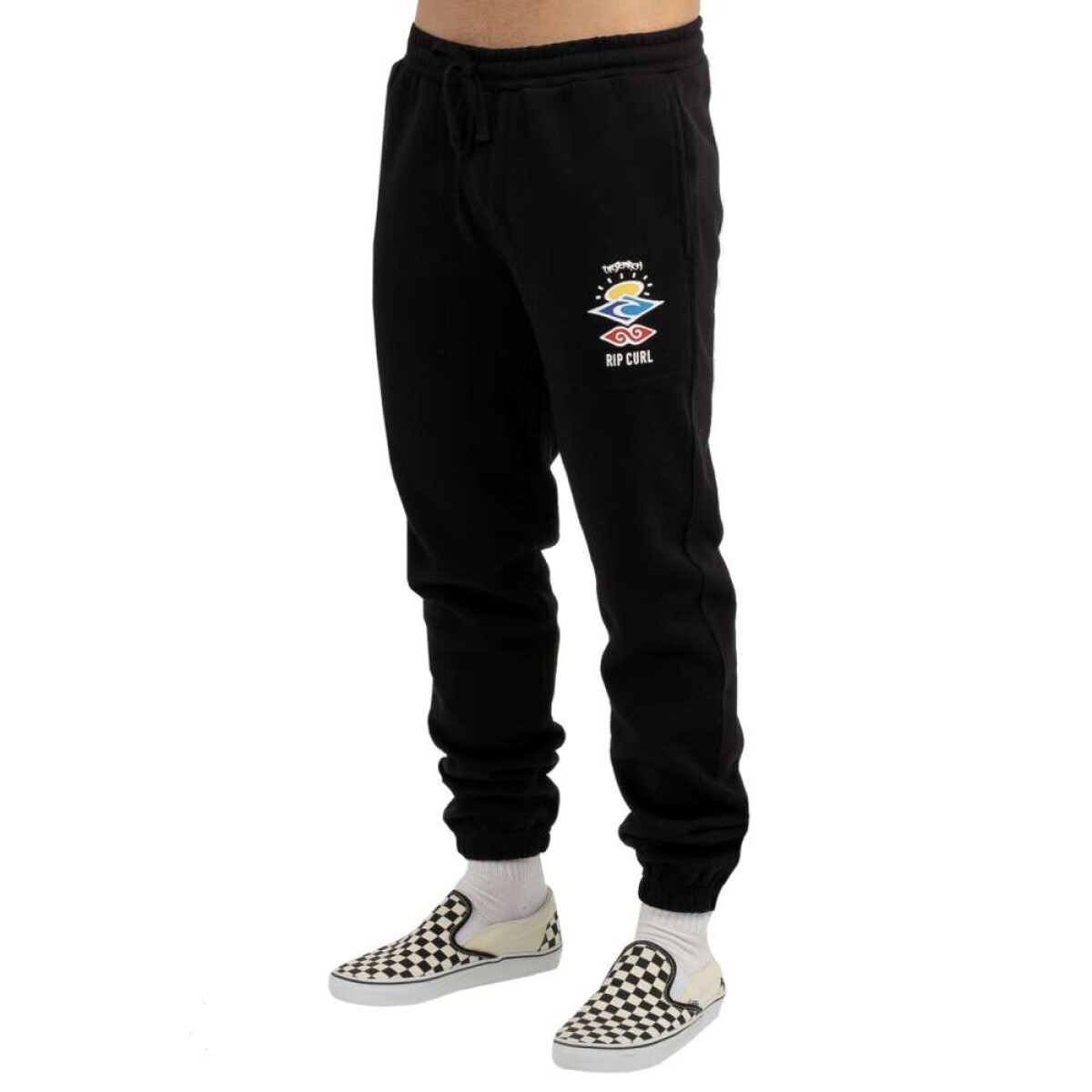 Pantalon Rip Curl Icons Of Surf Trackpant - Negro 