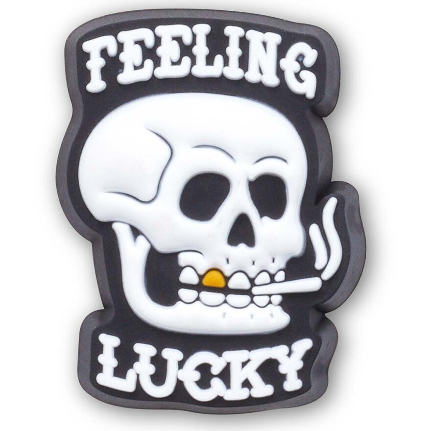 Jibbitz Feeling Lucky Skull Multicolor