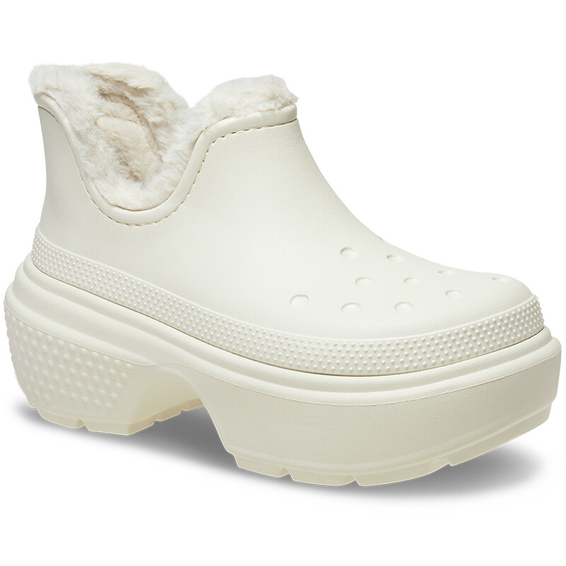 Botas Crocs Stomp Lined Shorty Blanco